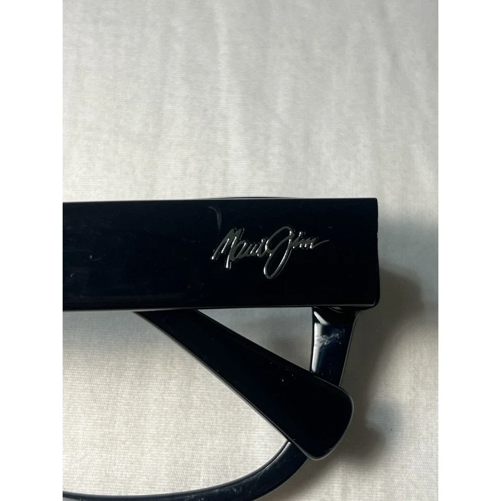Maui Jim Sunglasses Frames MJ768-02 PLUMERIA 55-17-135 Black Full Rim